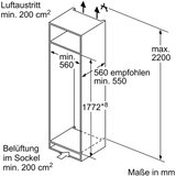 Siemens IQ100 KI81RNSE0 Vgradni 178 cm, | Shoptok.si