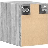 vidaXL Stenska omarica siva sonoma 30x42,5x40 cm inženirski les | Shoptok.si