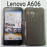  Gumijasti / gel etui Matte za Lenovo A606 - črni | Shoptok.si