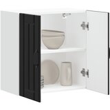 Maison Chic Kuhinjska stenska omarica - Kuhinjska omarica Lucca črn inženirski les iu1388, (22063817) | Shoptok.si