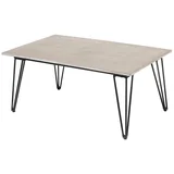 Kovinska vrtna klubska mizica 60x90 cm Mundo –