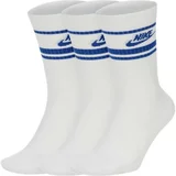 Nike nogavice calcetines blanco/azul CQ0301 modra