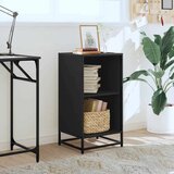 vidaXL Ormar za knjige crni 40x35x76 cm izrađeno drvo | shoptok.hr