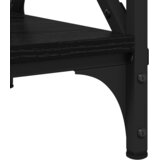 vidaXL Bocni stol Crni hrast 55 x 38 x 45 cm Konstruirano drvo | shoptok.hr
