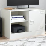 vidaXL TV omarica bela 67x39x44 cm jeklo Cene