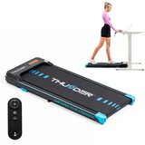 THUNDER Električna pod-mizo tekalna steza ® KINDI – 6 km/h, 1,25 KM, ultratanka 9 cm, LED zaslon, Bluetooth, nosilnost 90 kg, (5000089630) | Shoptok.si