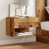 vidaXL Zidni noćni ormarići 2 kom boja starog drva | shoptok.hr