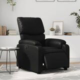 Maison Chic Električni naslanjač - Relax naslanjač črno umetno usnje, (22061822) | Shoptok.si