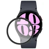 Hibridno zaščitno steklo (folija) za Samsung Watch6 (40 mm), črna