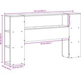  Uzglavlje sa spremištem 135 cm od masive borovine | shoptok.hr