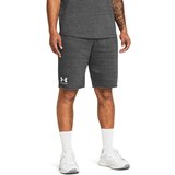 Under Armour UA Rival Terry Shorts, Castlerock Light Heather/Onyx White - L, (21382173) Cene