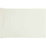 vidaXL Balkonsko platno za zasebnost belo 800x120 cm PVC, (21416622) | Shoptok.si