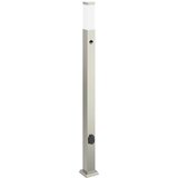  Stupić sa senzorom i utičnicom 110 cm nehrđajući čelik IP44 | shoptok.hr