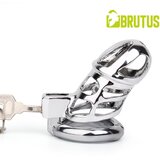 Brutus Spider Cage Metal Chastity Cage Cene