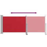  Uvlačiva bočna tenda za terasu 100 x 300 cm crvena | shoptok.hr