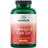 Swanson Omega-3 Riblje ulje sa limunom za zdravlje srca i mozga, 150 gel kapsula Cene