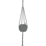 LECHUZA MAKRAMEE Cotton BOHO 120 - siva | Shoptok.si