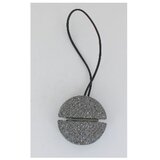  VEZICA ZA ZAVJESE S KOPČOM I MAGNETOM ART DECO, RESIN, SREBRNA LUANCE Cijene