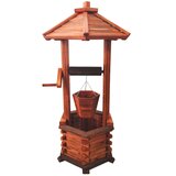  Drveni bunar za vrt - ukras 100 cm | shoptok.hr