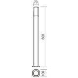 Redo 9078 - Spoljašnja svetiljka CRAYON 1xE27/42W/230V IP44 | Eponuda.com