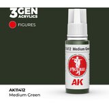 AK Interactive Medium Green 17ml - 3rd Gen Akrilna Boja AK11412 | Eponuda.com