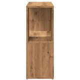 vidaXL Ormarić za knjige boja hrasta 60x24x63 cm konstruirano drvo | shoptok.hr