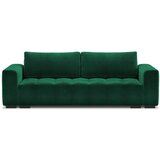 Milo Casa Zelena žametna raztegljiva zofa Luca | Shoptok.si