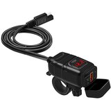 INF usb-c / usb hitri polnilec za avto in motor black, (21278369) Cene
