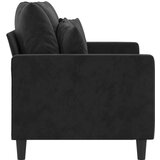  Dvosjed crni 120 cm baršunasti | shoptok.hr