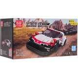 SPORTS Car Block Set 349 pieces. White | shoptok.hr