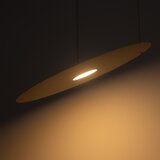  Luster na sajli PIATTO 1xGX53/15W/230V, prečnik 45 cm, beo | Eponuda.com