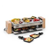 Klarstein Prime-Rib, raclette žar, 1500 W, plošča iz naravnega kamna, izgradnja iz nerjavečega jekla Cene