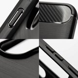  Maskica za Motorola EDGE 50 Neo Carbon 2.0 črna Slike