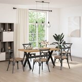 Maison Chic Jedilna miza - Kuhinjska miza - Jedilni stol NOAIN 160x90x75 cm trdna borovina, (21715178) | Shoptok.si