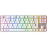 Cherry MX 8.2 Pro TMR Wireless keyboard Gaming USB + RF Wireless + Bluetooth QWERTZ German Silver, White | shoptok.hr