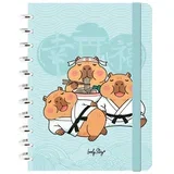 Bilježnica A4 Capibara Japan - sustav diskova, 100 listova