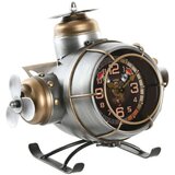  Galda pulkstenis Home ESPRIT zlatan Srebrna Avion Vintage | shoptok.hr