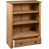 vidaXL Knjižna omara 80x35x110 cm trdna borovina Panama Range, (20622343) | Shoptok.si