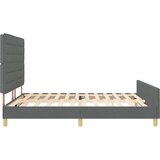  Krevet Tamno Siva 180x200 cm Tkanina | shoptok.hr