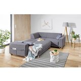 Miuform Siva sklopiva/s prostorom za odlaganje kutna garnitura (s desnim kutom/u obliku slova L) Classy Sophie – | shoptok.hr