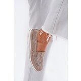 EVENTO Suede Slip-on Shoes Beige-Gold Inez | shoptok.hr