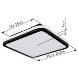 Lesnina XXXL stropna led-svetilka | Shoptok.si