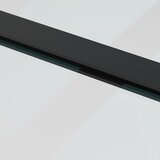  Klizna vrata s priborom crna 90 x 205 cm od ESG stakla | Eponuda.com