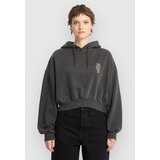 Volcom Fa Vaderetro Po Pulover s kapuco vintage black | Shoptok.si