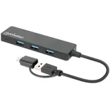MANHATTAN s 4 USB 3.0 Type-C/Type-A priključka