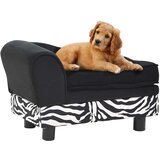SOFA za pse crna 57 x 34 x 36 cm plišana | shoptok.hr