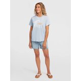 O'neill Majica 'Circle Surfer' svetlo modra / zlato-rumena / bela | Shoptok.si