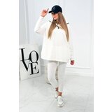 Kesi Set cotton sweatshirt + leggings ecru | Shoptok.si