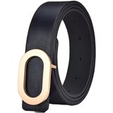 IZMAEL Pas Oval - Črna | Shoptok.si