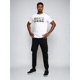 Sinsay Pamučna majica dugih rukava s natpisom | shoptok.hr